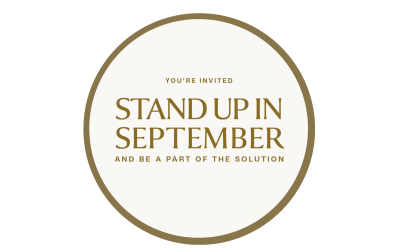 Your Invitation to Stand Up in September