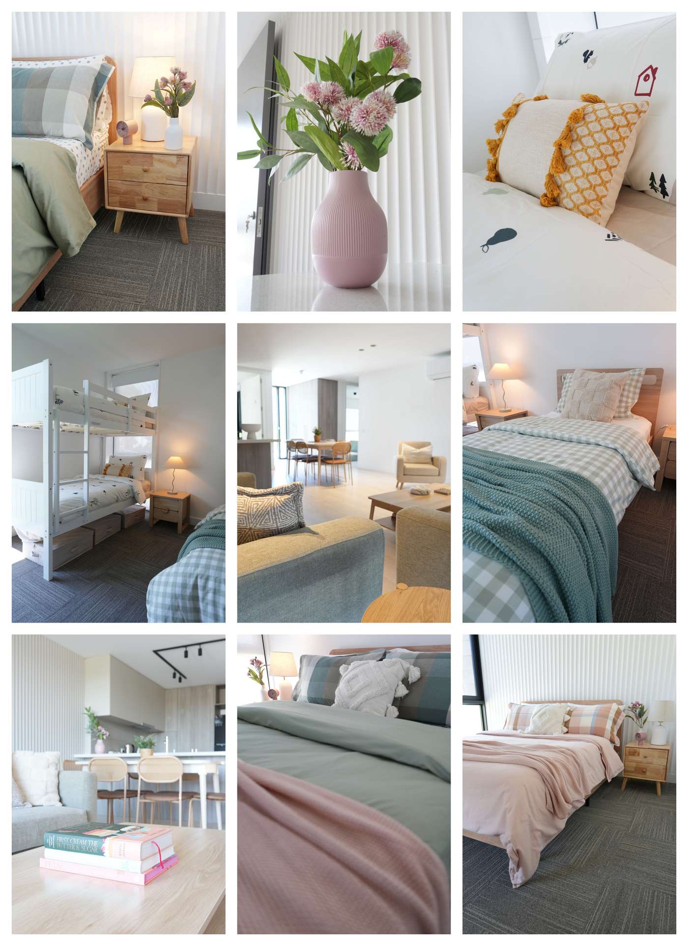 transitional accommodation collage