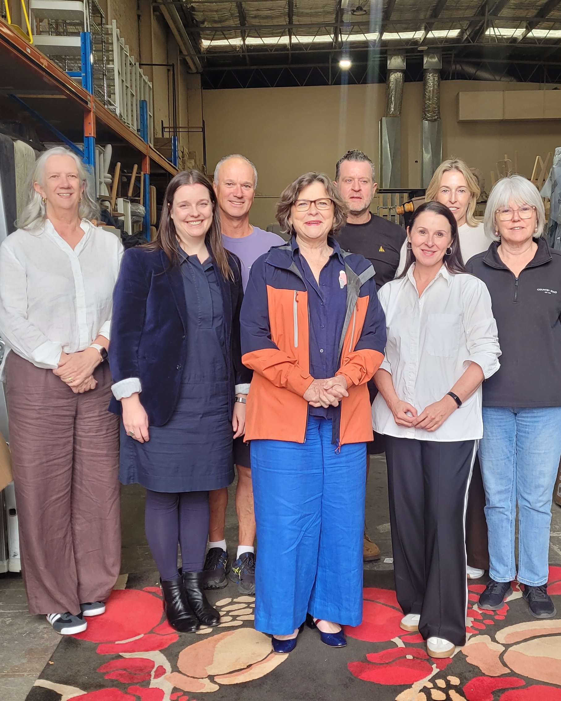 Government visit Ged Kearney