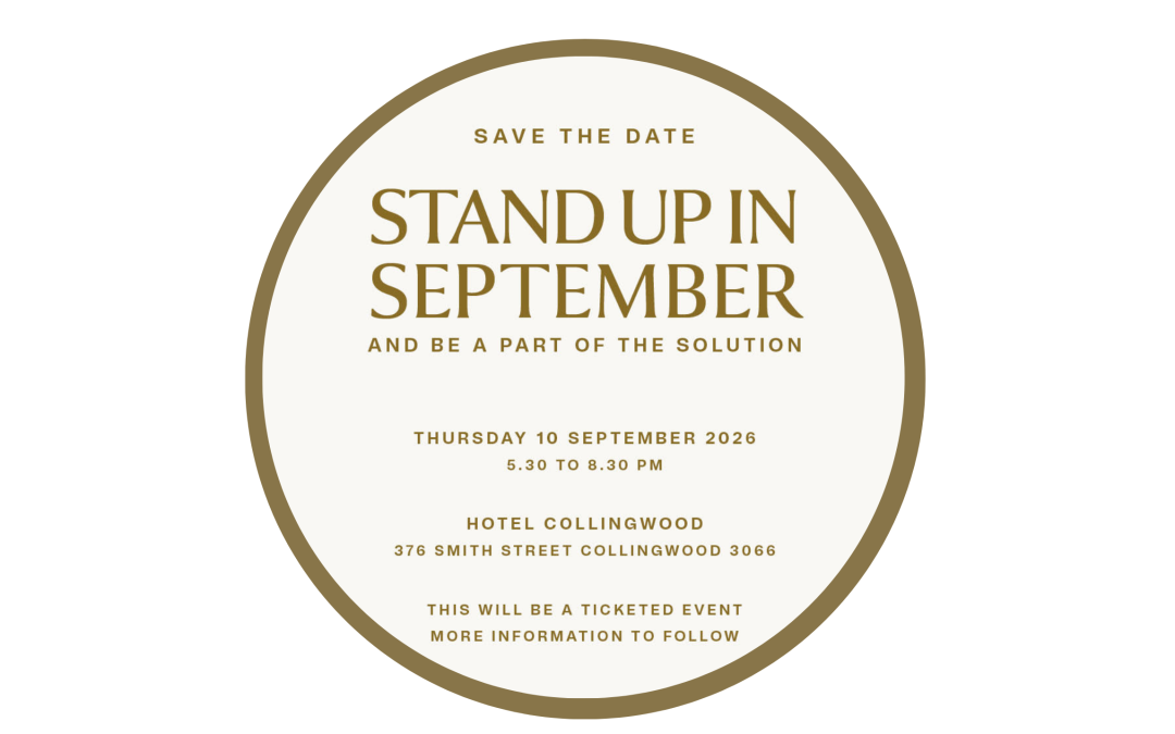 Stand Up in September 2026